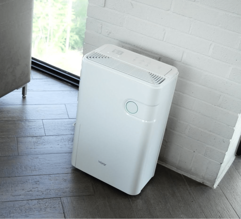 Dehumidifier in a home to reduce moisture, which helps prevent termites.